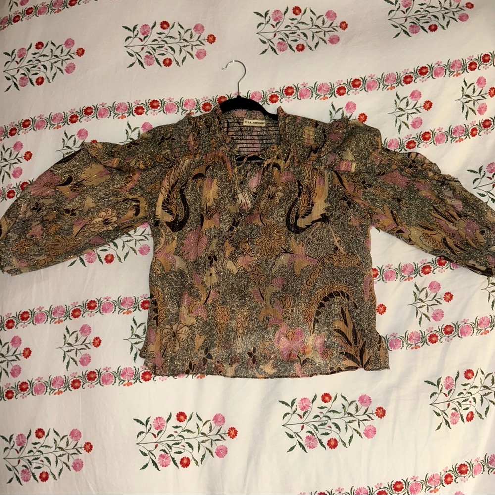 Ulla Johnson Multicolor Blouse - image 1